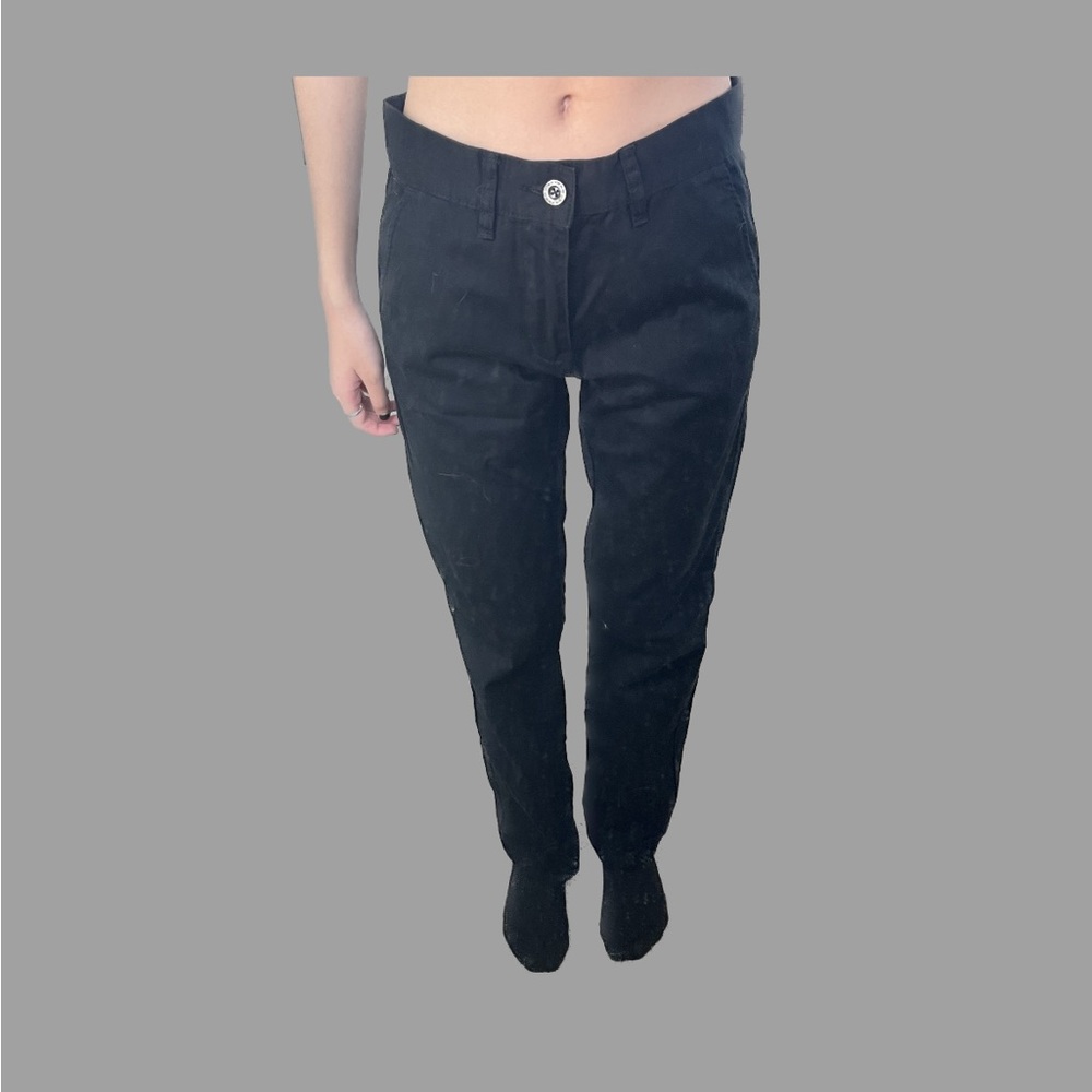 oakley regular fit straight chino black pant
